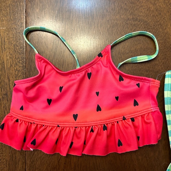 Adorable watermelon bikini by Pink Platinum. Size 24M - Picture 3 of 5